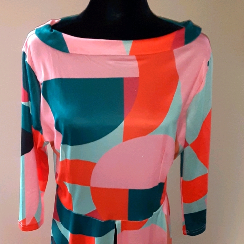 Block design tunic/dress